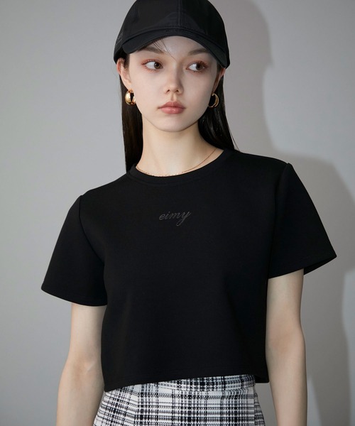 eimy istoire スタッズロゴTシャツ 新品未使用 eimy istoire - eimy istoire スタッズロゴTシャツ 新品未使用の通販