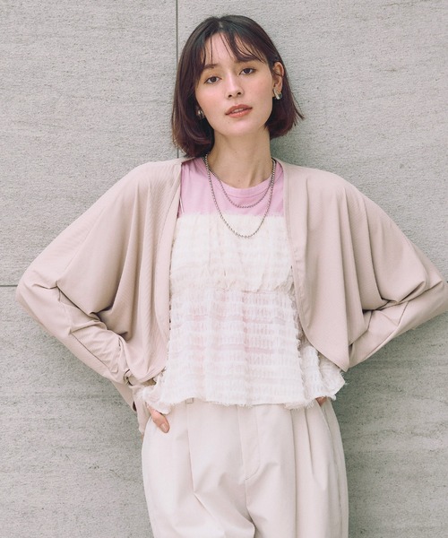 カーディガン uvカット 「涼活本舗」UVCUT99％以上 接触冷感 UPF50＋