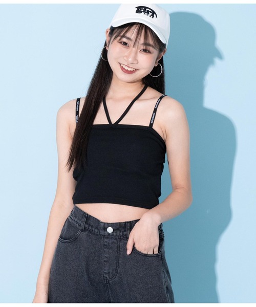 ANAP GiRL（アナップガール） キャミソール 肌着 2WAYパッド付ホルター