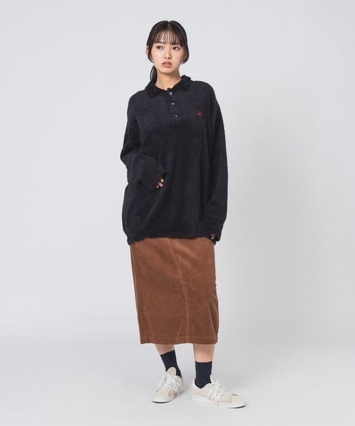 ニット セーター 「Beverly Hills Polo Club/ビバリーヒルズポロクラブ」シャギーポロニット レディース BEVERLY HILLS POLO CLUB ニット セーター 「Beverly Hills Polo