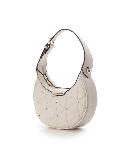 サマンサベガ（Samantha Vega ）/キルティングスタッズハーフムーンバッグ Samantha Vega（サマンサベガ） ハンドバッグ キルティングスタッズ