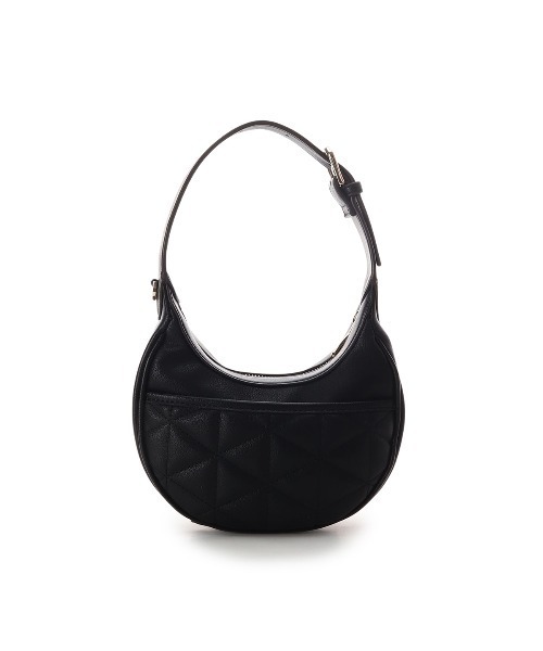 Samantha Vega ハンドバッグ キルティングスタッズハーフムーンバッグ