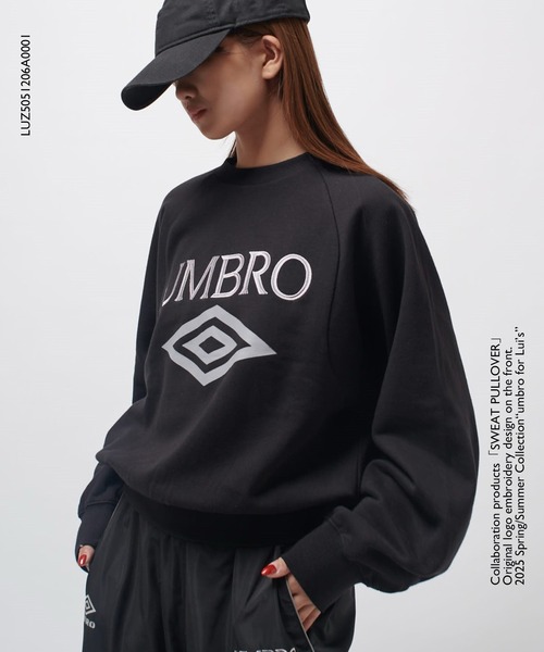 Lui's×UMBRO【アンブロ】クルーネックスウェット【size S】 umbro トレーナー スウェット 「UMBRO/アンブロ×Lui's