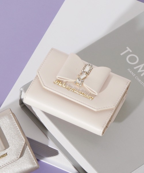 【新品】JILL by JILL STUART リボンビジューウォレットシリーズ ジルバイジルスチュアート JILL by JILLSTUART リボンビジュー