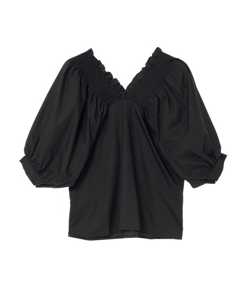 「fifth」 7分袖ブラウス M ブラック レディース_画像7