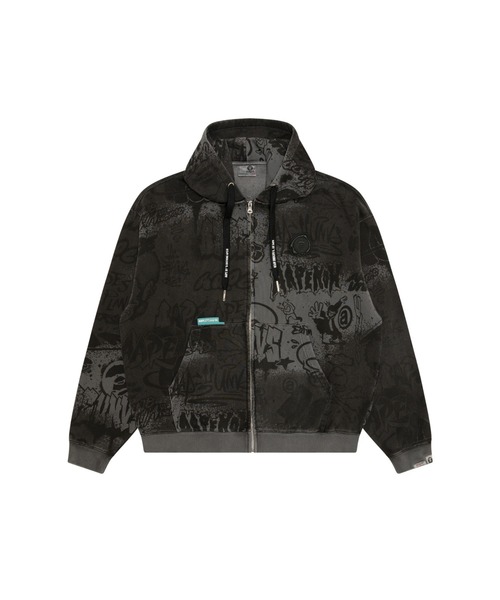 AAPE BY A BATHING APE パーカー ZIP UP HOODIE メンズ