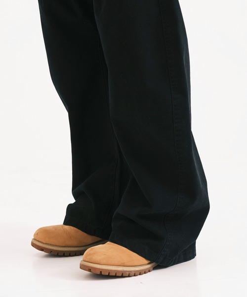 CONZ ワイドパンツ チノパン DUCK CURVED PANTS メンズ : ZOZOTOWN