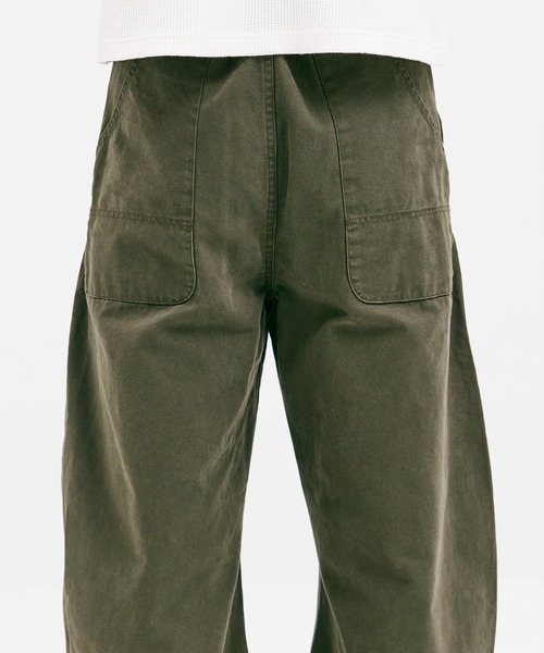 CONZ ワイドパンツ チノパン DUCK CURVED PANTS メンズ : ZOZOTOWN