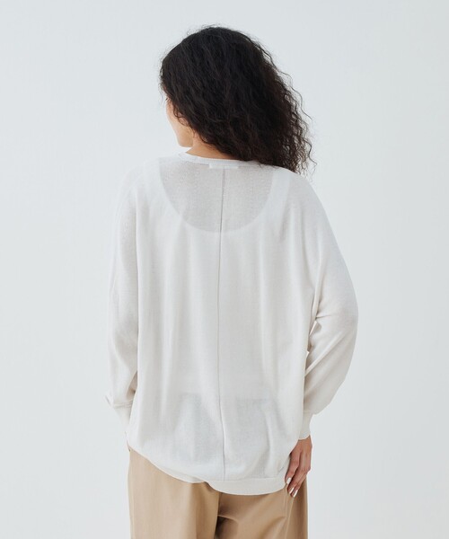 GALERIE VIE（ギャルリー ヴィー） カーディガン ガーゼコットン V