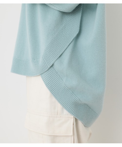 「BLACK BY MOUSSY」 長袖ニット FREE ベージュ レディース_画像2