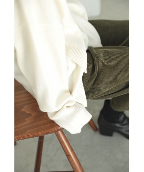 「BLACK BY MOUSSY」 長袖ニット FREE ベージュ レディース_画像7