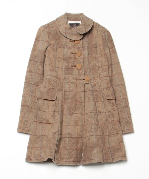 TOCCA（トッカ） コート 1 ブラウン レディース : ZOZOTOWN Yahoo!店
