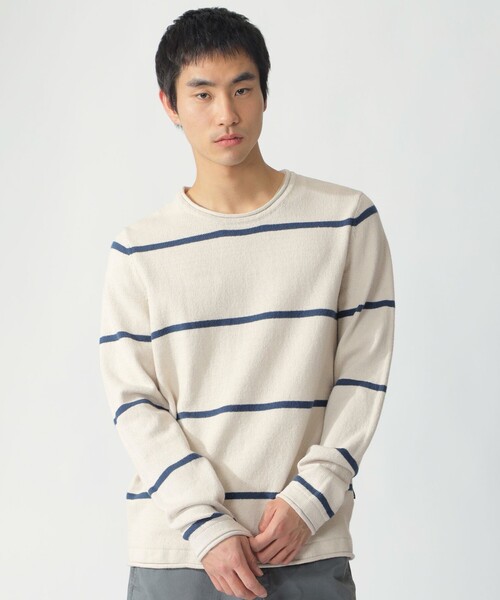 DIESEL◇K-MARTIN/ニット・セーター(厚手)/L/コットン/GRY/無地/A16857