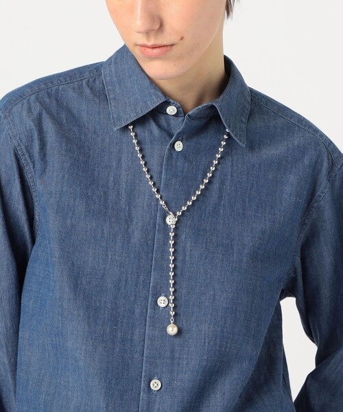 PHILIPPE AUDIBERT Briana glass ネックレス PHILIPPE AUDIBERT ネックレス Briana glass pearl レディース