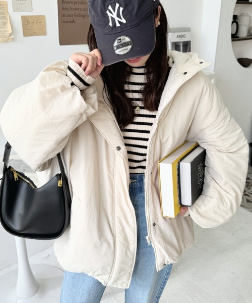 moment+ ブルゾン M アイボリー レディース : ZOZOTOWN Yahoo!店