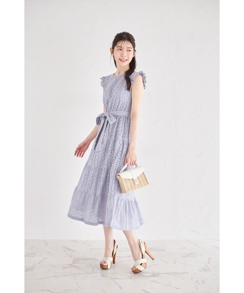 tocco closet（トッコ クローゼット） ワンピース ウエストりぼん付き