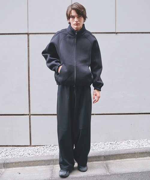 STUDIOUS コンパクトワイドスウェット STUDIOUS（ステュディオス） スウェットパンツ ジャージ BALLOON WIDE