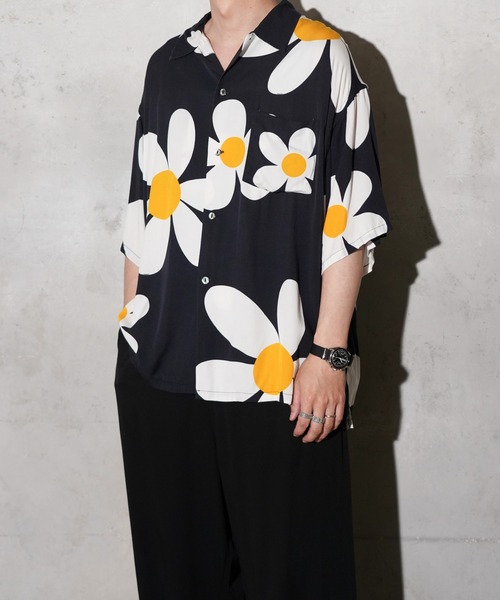 専用出品です。サニー。。 SUNNY SPORTS シャツ / サニースポーツ PRINTED BOX SHIRT 花