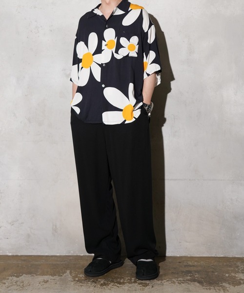 sunny出品 SUNNY SPORTS シャツ / サニースポーツ PRINTED BOX SHIRT 花