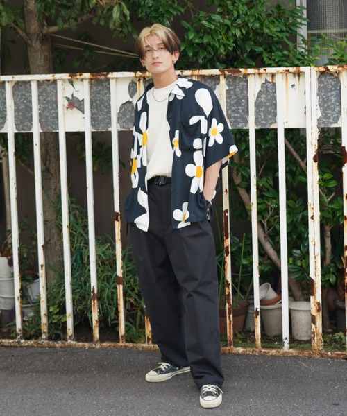 SUNNY SPORTS シャツ / サニースポーツ PRINTED BOX SHIRT 花