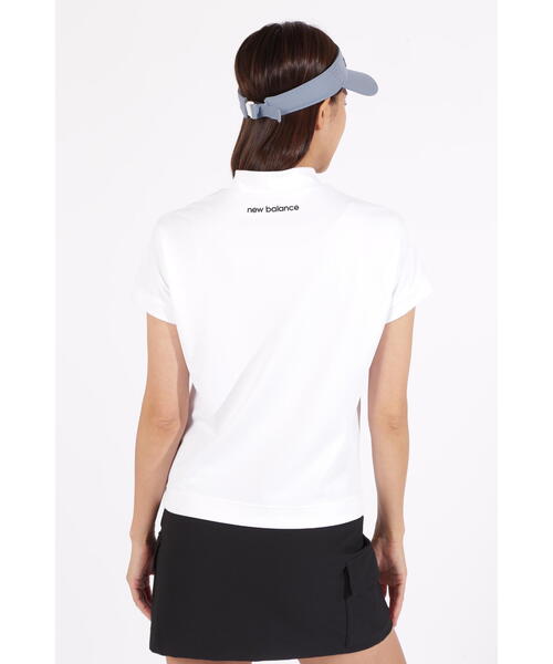 tシャツ 「new balance golf」接触冷感 フレンチスリーブ モックネック プルオーバー (WOMENS) レディース 接触冷感 フレンチスリーブ モックネック プルオーバー (WOMENS