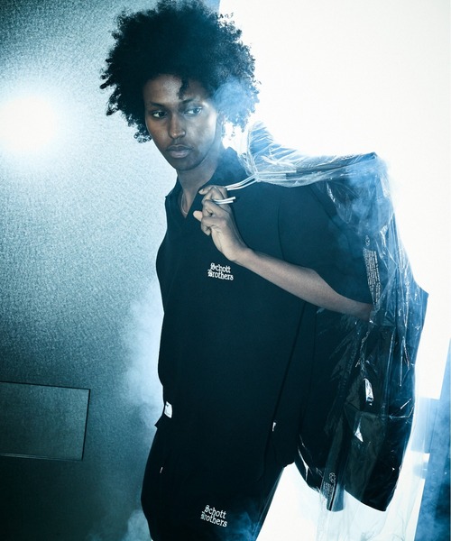 Schott N.Y.C ポロシャツ Schott/ショット/B.S SS SKIPPER KNIT