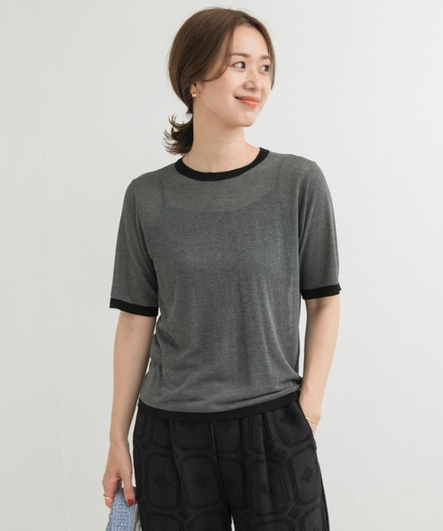 【SEE ALSO】Tシャツ 半袖 ストリート ニット セーター 楽天市場】サマーニット メンズ サマーセーター 総柄 春 ニット