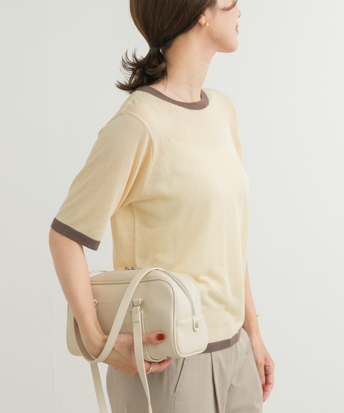 ニット セーター リンガーTニット レディース URBAN RESEARCH DOORS ニット セーター リンガー半袖ニットT