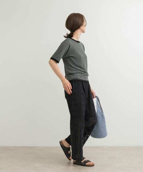 ニット セーター リンガーTニット レディース URBAN RESEARCH DOORS ニット セーター リンガー半袖ニットT