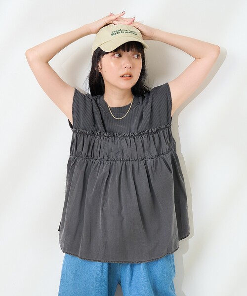 FREAK'S STORE（フリークスストア） tシャツ アーミーリブ コンビ