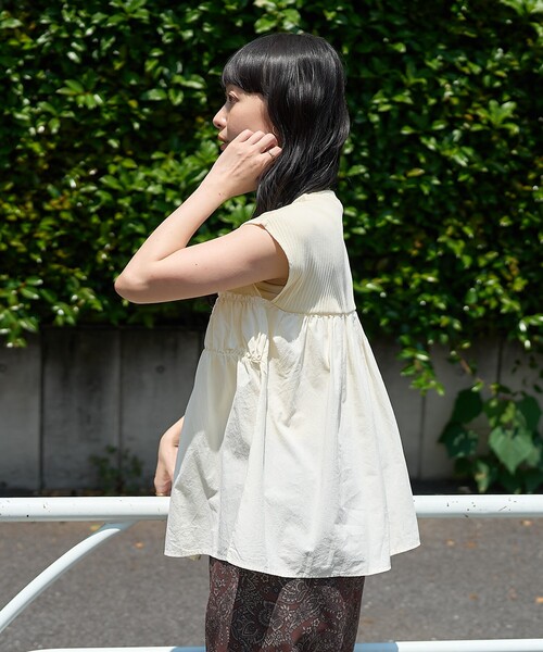 FREAK'S STORE（フリークスストア） tシャツ アーミーリブ コンビ