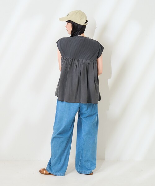 FREAK'S STORE（フリークスストア） tシャツ アーミーリブ コンビ