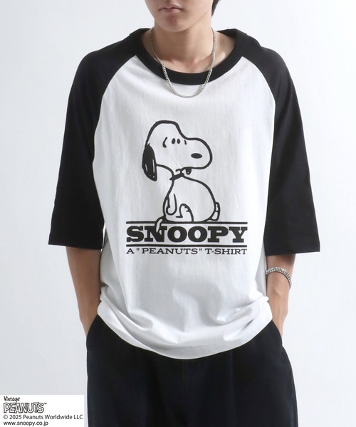 スヌーピーと仲間たち Tシャツ ヴィンテージ ビンテージ PEANUTS PEANUTS tシャツ SHIPS: VINTAGE スヌーピー プリント Tシャツ
