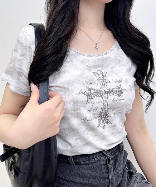 トップス emiigo クロップドラガーシャツ | NANO universe（ナノ・ユニバース