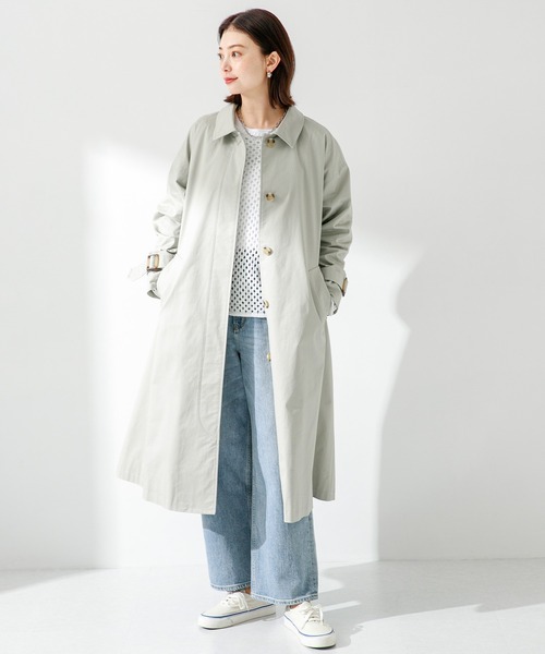 URBAN RESEARCH Sonny Label ステンカラーコート FREE ライトグレー