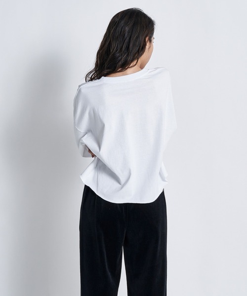 「ROXY」 長(zhǎng)袖カットソー MEDIUM ホワイト レディース