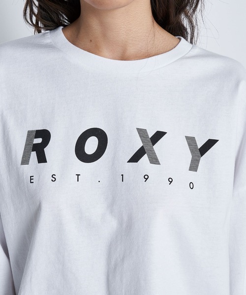 「ROXY」 長(zhǎng)袖カットソー MEDIUM ホワイト レディース