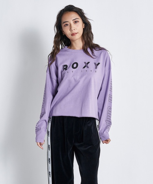 「ROXY」 長(zhǎng)袖カットソー MEDIUM ホワイト レディース