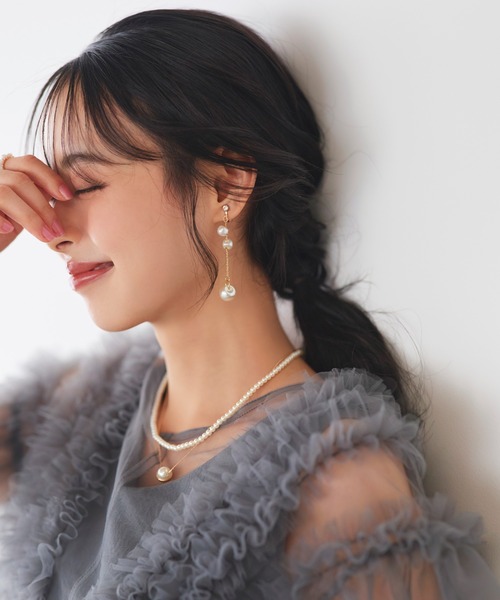 RUIRUE BOUTIQUE 【おまけ：パールイヤリング】 RUIRUE BOUTIQUE（ルイルエブティック） イヤリング レディース