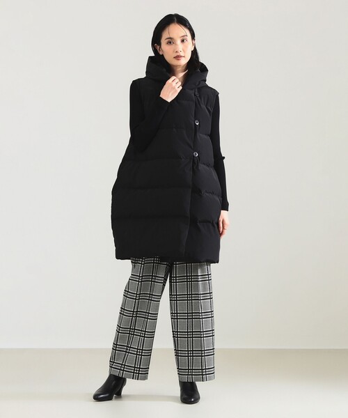   ブラック ダウンベスト XS/TP MARK&LONA - 【2025AW】 SYNK SEAMLESS DOWN VEST / ドット