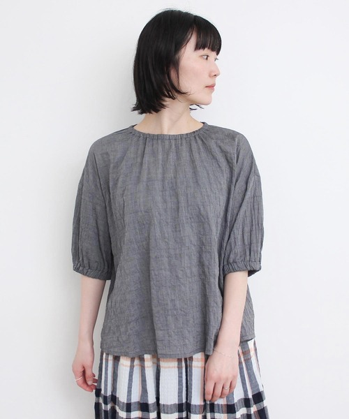 ブラウス シャツ Tシャツみたいなブラウス レディース