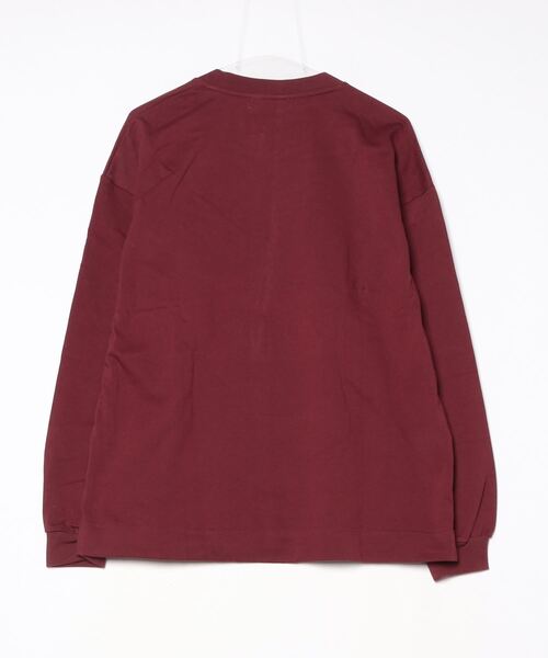 「PUBLIC TOKYO」 長袖Tシャツ 2 レッド メンズ