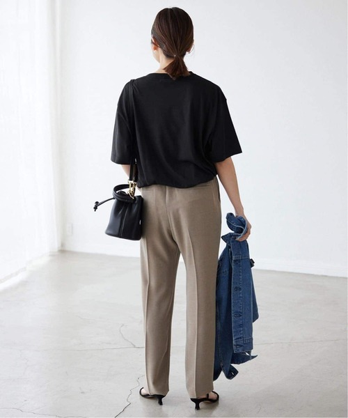 週末値下げSLOBE IENA LIFEフォトルーズTEE 黒 早めに欲しい方！ SLOBE IENA tシャツ 「WEB限定/追加3」LIFEフォトルーズTEE