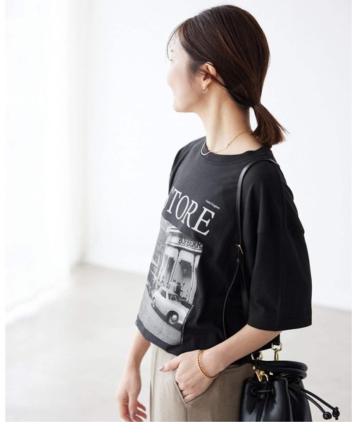tシャツ 「WEB限定/追加3」LIFEフォトルーズTEE レディース SLOBE IENA tシャツ 「WEB限定/追加3」LIFEフォトルーズTEE