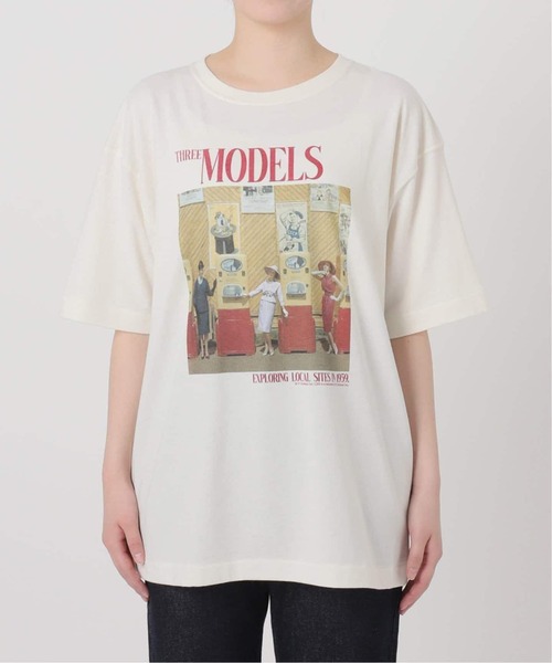 tシャツ 「WEB限定/追加3」LIFEフォトルーズTEE レディース SLOBE IENA tシャツ 「WEB限定/追加3」LIFEフォトルーズTEE