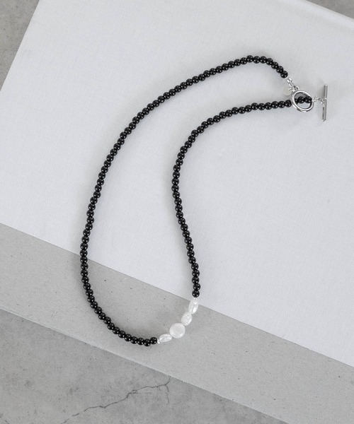 SENTI（センティ） ネックレス SENTI NATURAL STONE＆PEARL NECKLACE 