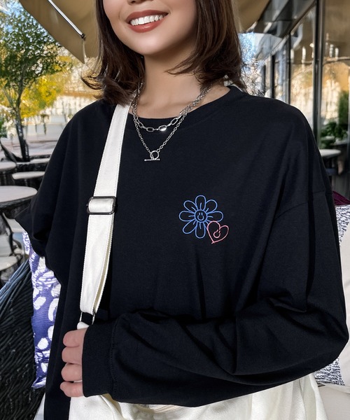 Candlestick tシャツ レトロポップ キャット ベア スマイル