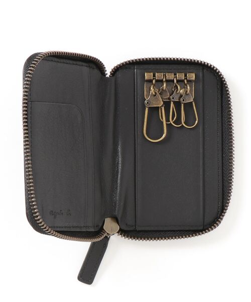 agnes b.（アニエスベー） キーケース FREE ブラック メンズ