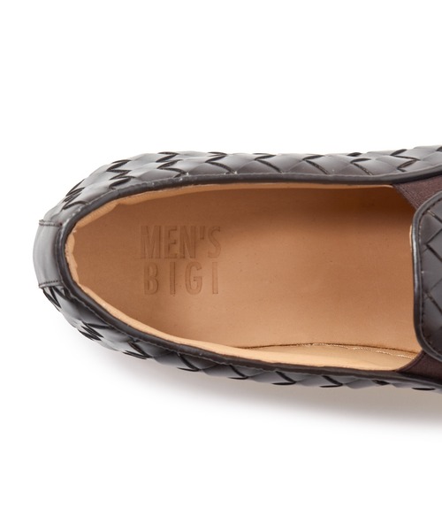 スリッポン イントレチャートレザースニーカー メンズ | MEN'S BIGI | 15