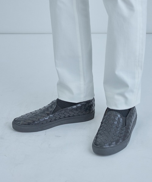スリッポン イントレチャートレザースニーカー メンズ | MEN'S BIGI | 06